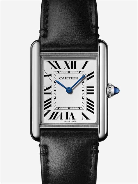 cartier tank must small bracelet|cartier ladies large tank watch.